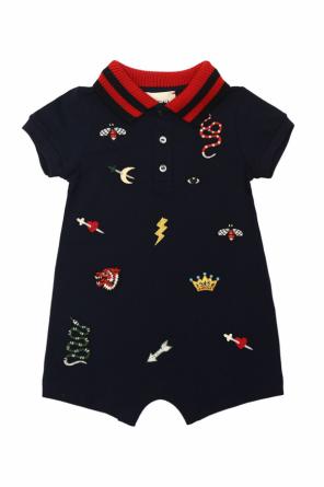 Embroidered jumpsuit, zdjęcie 1 Embroidered jumpsuit od Gucci Kids